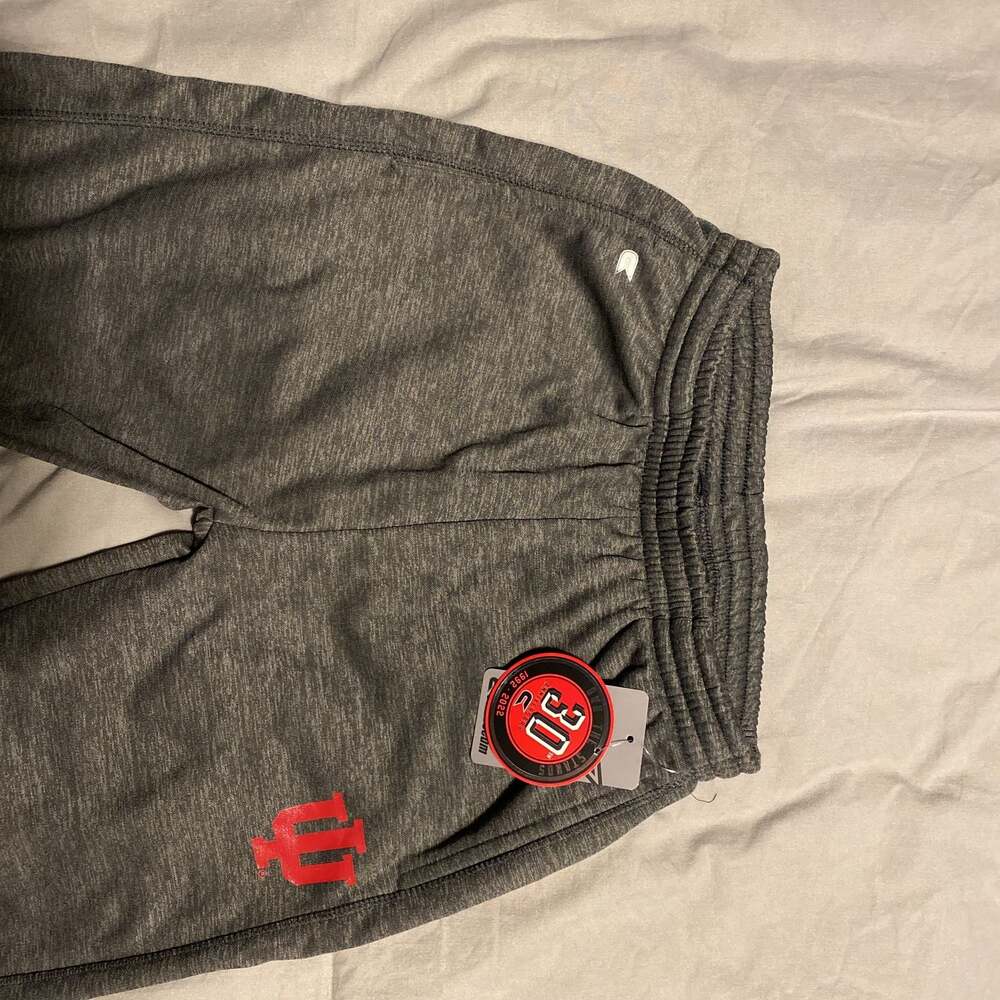 Colosseum IU Sweatpants Youth 12-14 M Pockets Drawstring Indiana University Gray